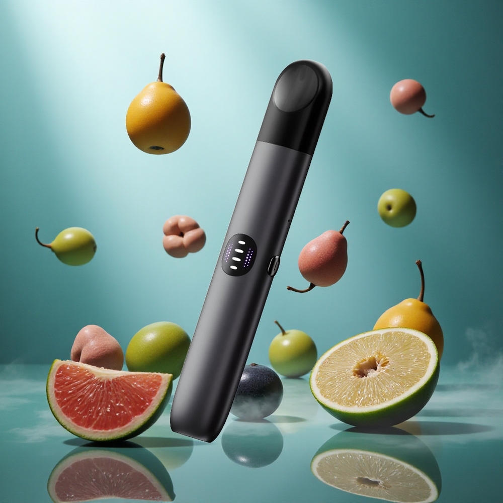 RELX Infinity 2 650 Puffs Donkere Meteoor Metalen Afwerking 440mAh