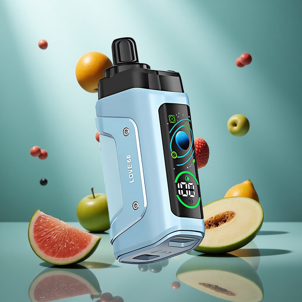 Razz Bar 45000 Puffs Wegwerp Vape Liefde 66 met 20 mg/ml Nicotine Sterkte en Aanpasbare Luchtstroom