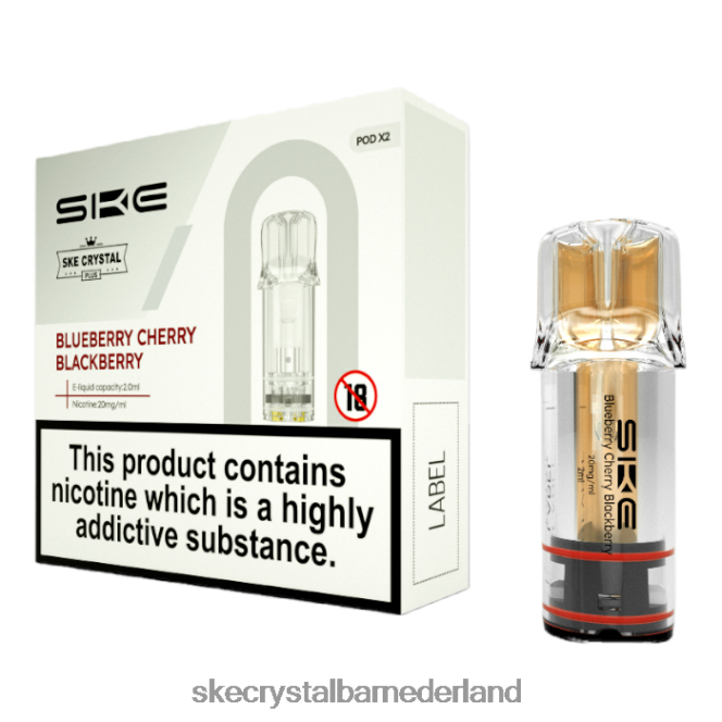 SKE kristallen vapes plus pods bosbes kers braambes - SKE vape kaufen 2FV8J108