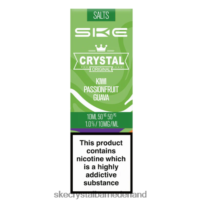 SKE kristalzout - 10 ml kiwi-passievrucht-guave - SKE vape buy 2FV8J115