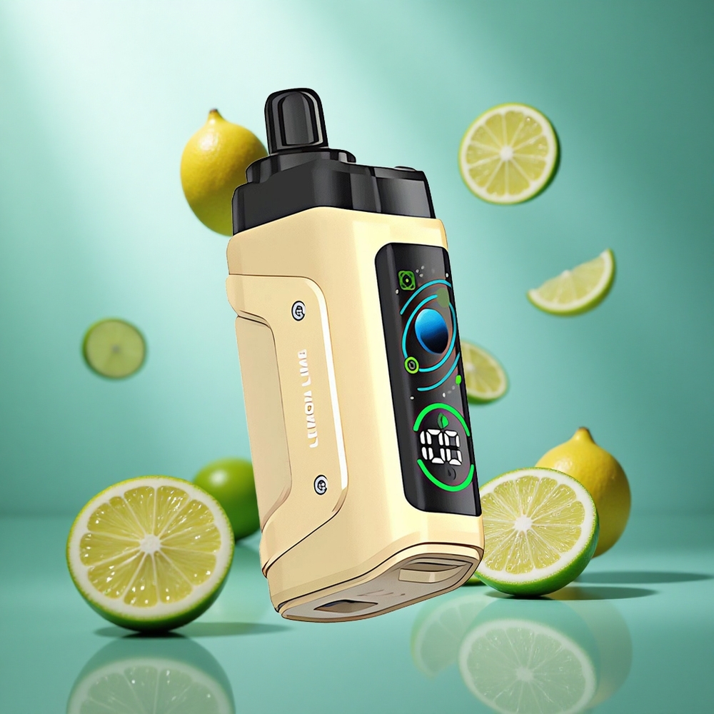 Razz Bar 45000 Puffs Wegwerp Vape Citroen Limoen en Framboos met 1.0 Ohm Mesh Coil en Type-C Oplaadbaar