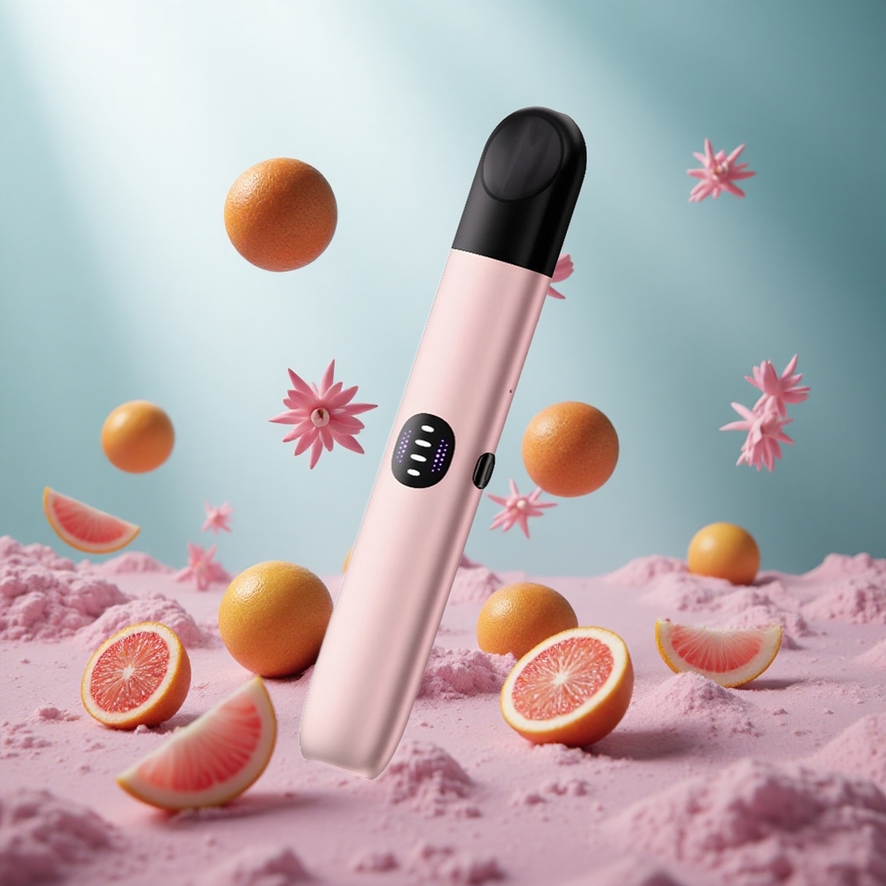 RELX Infinity 2 600-650 Puffs Roze Vape Device met 1,9 ml Pod Capaciteit en USB Type-C