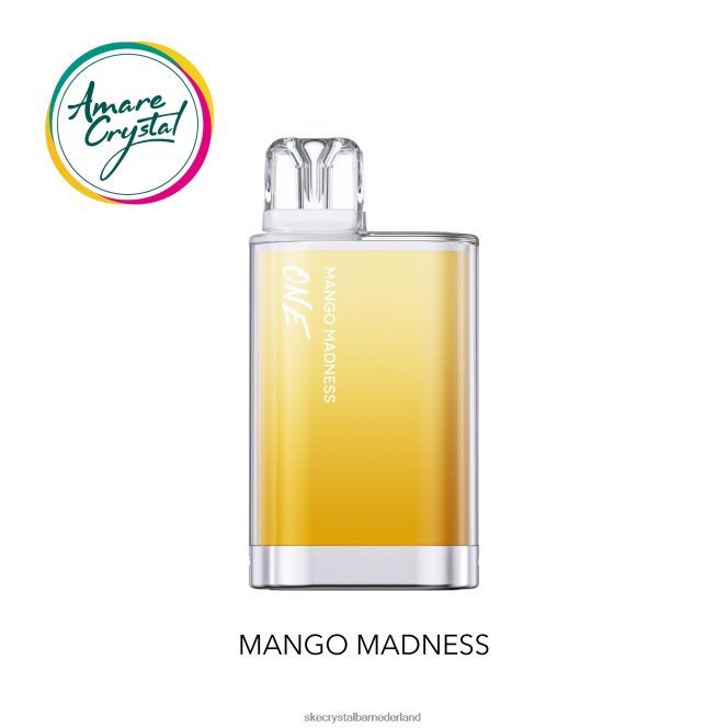 SKE amare crystal één wegwerpvape mango-waanzin - SKE vape Nederland 2FV8J32