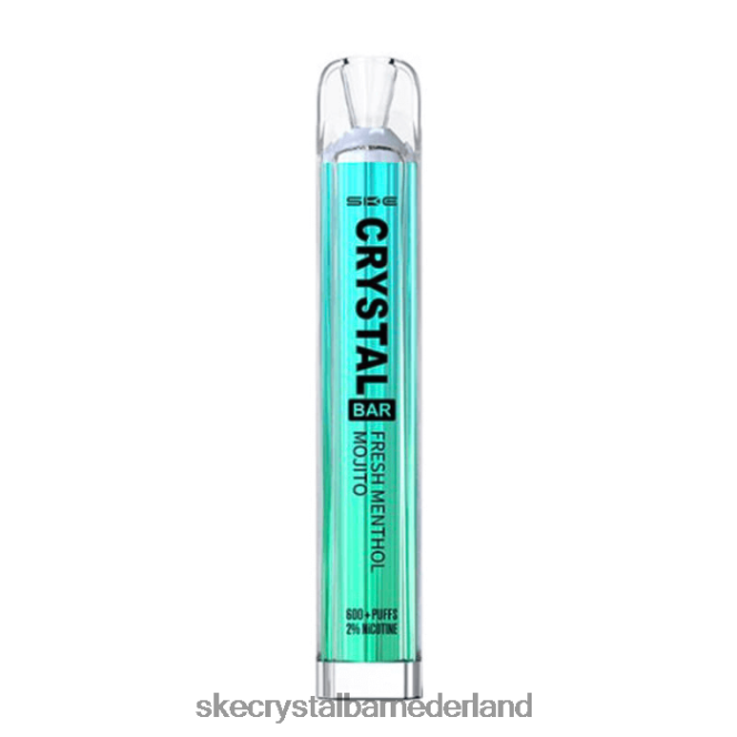 SKE wegwerpvape met kristallen staaf verse mentholmojito - SKE vape checker 2FV8J69