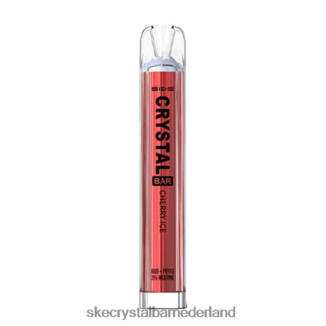 SKE wegwerpvape met kristallen staaf kersen ijs - SKE vape kaufen 2FV8J78