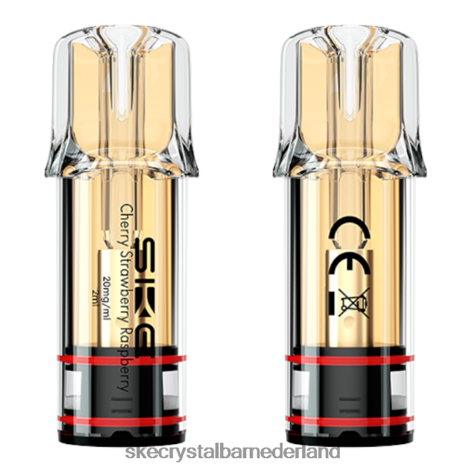 SKE kristallen vapes plus pods kers aardbei framboos - SKE vape checker 2FV8J109